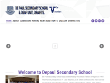 Tablet Screenshot of depauloraifite.com